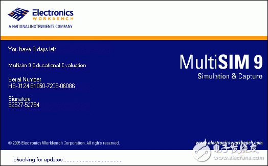 電子仿真軟件MultiSIM 9.0安裝步驟