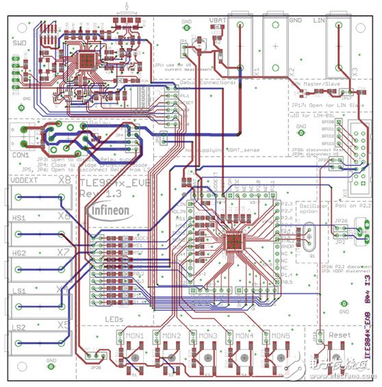 TLE9845QX系列產(chǎn)品的汽車馬達(dá)控制方案