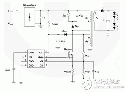 關(guān)于反激式LED驅(qū)動器的工作原理