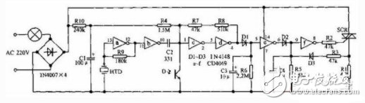 聲光控制電路圖大全（聲光控節(jié)能燈/延時節(jié)電燈/聲光控樓梯延遲開關電路）