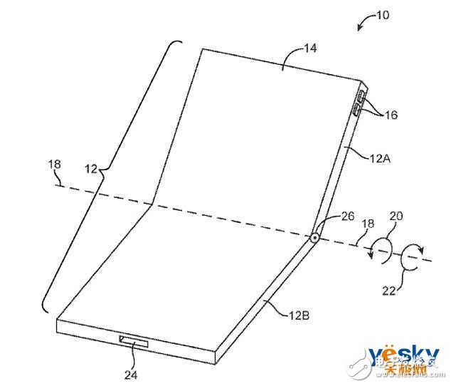 蘋果折疊屏專利曝光將不同于華為的橫向折疊設(shè)計(jì)而采用了縱向折疊